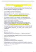  NCLEX Growth and Development Questions and Correct Verified Answers&comma; Graded A&plus;&vert; 2023 update