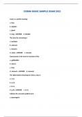 CCBMA BASIC SAMPLE EXAM 2023