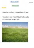Grassland Ecosystems- Environmental Science