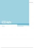 GCSE Maths Class Notes Summary (30+ Topics) [Higher]