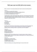 TNCC open exam test 2023 with correct answers