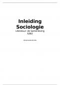Samenvatting Literatuur Inleiding Sociologie 