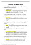 Exam &lpar;elaborations&rpar; ATI CAPSTONE PHARMACOLOGY 2  PROCTORED EXAM 2023