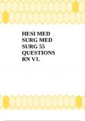 HESI MED SURG MED SURG 55 QUESTIONS RN V1&period;