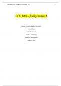 CRJ 615 - Assignment 2023 