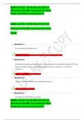 NURS-6512C-24&sol;NURS-6512N-24 Advanced Health Assessment Final Exam questions and answers