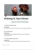IB Biology HL Unit 6