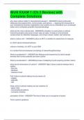 IBUS EXAM 1 &lpar;Ch&period;3 Review&rpar; with Complete Solutions