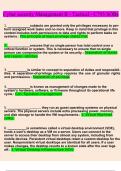 Cybersecurity Management II - Tactical - C795 SOBs questions and answers&lpar;2023&rpar; &lpar;verified answers&rpar;