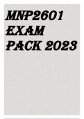 MNP2601 EXAM PACK 2023