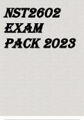 NST2602 EXAM PACK 2023