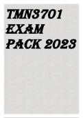 TMN3701 EXAM PACK 2023