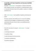 Acquisition 101 Exam Questions and Answers &lpar;Verified Latest 2023&rpar;
