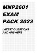 MNP2601 EXAM PACK 2023