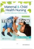 Maternal & Child Health Nursing: Care of the Childbearing & Childrearing Family 8th Page 2 WWW.TESTBANKTANK.COM Edition Test Bank / Instant Test Bank For Maternal & Child Health Nursing: Care of the Childbearing & Childrearing Family 8th Edition  WITH COM