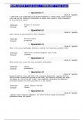 NURS 6501N Final Exam / NURS6501 Final Exam (100% CORRECT ANSWERS)