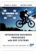 TEST BANK for Integrated Business Processes with ERP Systems 1st Edn Magal & Word&period;