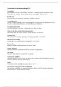 Accounting for decision makers C213 WGU Flashcards
