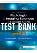 Introduction to Radiologic and Imaging Sciences and Patient Care 7th Edition Adler Test Bank