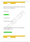 PALO ALTO CORTEX XSOAR EXAM 2022&sol;2023 WITH COMPLETE QUESTIONS                                                                  AND ANSWERS  