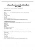 Complete Test Bank Lifespan Development 8th Edition Boyd  Questions & Answers with rationales &lpar;Chapter 1-19&rpar;