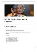 IGCSE Physics Notes Latest 2023 / 2024