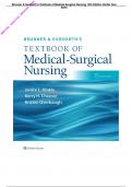 	Test bank Brunner & Suddarth's Textbook of Medical-Surgical Nursing 15th edition Test Bank Janice L Hinkle, Kerry H. Cheever - All Chapters | Complete Guide