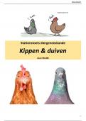 Stationstoets: pluimvee/kippen & duif