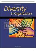TEST BANK For Diversity In Organization 2nd Edition by Mytle Bell All Chapters 1-16. (Complete Download).