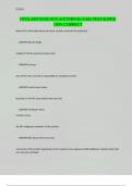 OTOLARYNGOLOGY &lpar;EXTERNAL EAR&rpar; TEST RATED 100&percnt; CORRECT