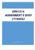 ENG1514 Assignment 2 2023 (779283)
