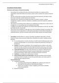 Accounting C213 for Decision Makers Notes