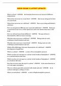 GEOG EXAM 3 LATEST UPDATE 