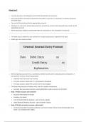 Summary Notes for Modules