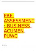 WGU C201 Business Acumen Questions and Answers 100% Solved