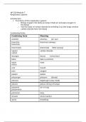 Class notes HP 250 - Respiratory System