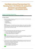 Test-Bank-Lehnes-Pharmacology-For-Nursing-Care-11th-E Dition-By-Jacqueline-Burchum-Laura-Rosenthal- Chapter-1-112c