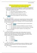 HESI RN PHARMACOLOGY EXAM 2023-ACTUAL PAPER, Q&A.pdf