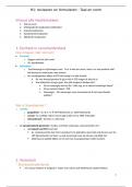 H1 - Taal en norm - samenvatting (reviseren en formuleren) 
