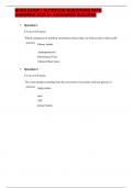 NURS EXAM 1 NUTRITION QUESTIONS WITH ANSWERS 2023 A&plus; ASSUARED SUCCESS