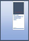 BPT1501 ASSIGNMENT 6 SEMESTER 1 2023