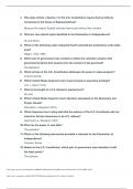  POS AMERICAN G Real Exam Questions - Civic Literacy Test.