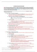 WGU C 215 Objective Assessment Prep Guide. Latest