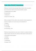 Palo Alto PCCET Questions  &vert; 370 Questions with 100&percnt; Correct Answers &vert; Verified &vert; 105 Pages