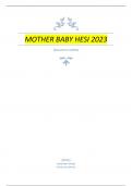 MOTHER BABY HESI 2023