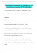 Combating Trafficking in Persons &lpar;CTIP&rpar; General Awareness J3TA-US1328-A