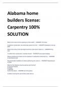 Alabama home  builders license&colon;  Carpentry 100&percnt;  SOLUTION