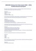Ostomy Care Exams Study Bundle 2023 - 2024 &lpar;100&percnt; Correct&rpar;