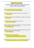 NC Bailbond State Exam &lpar;100 out of 100&rpar; Questions and Answers &vert; 2023 &vert; Verified Answers