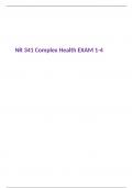 NR 341 Complex Health EXAM 1-4